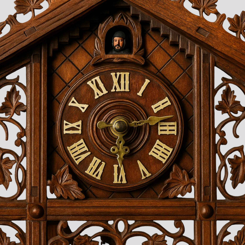 Horloge Murale en Bois – Style Antique Rétro