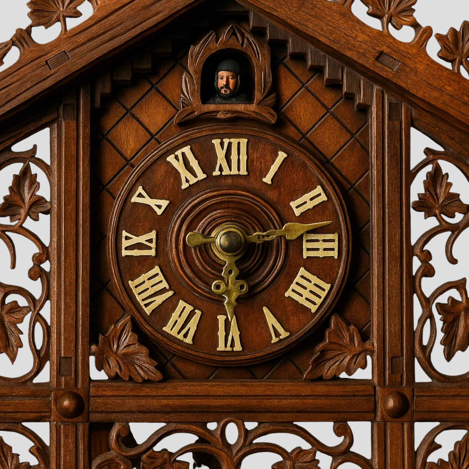 Horloge Murale en Bois – Style Antique Rétro