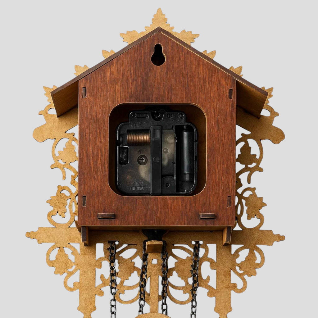 Horloge Murale en Bois – Style Antique Rétro