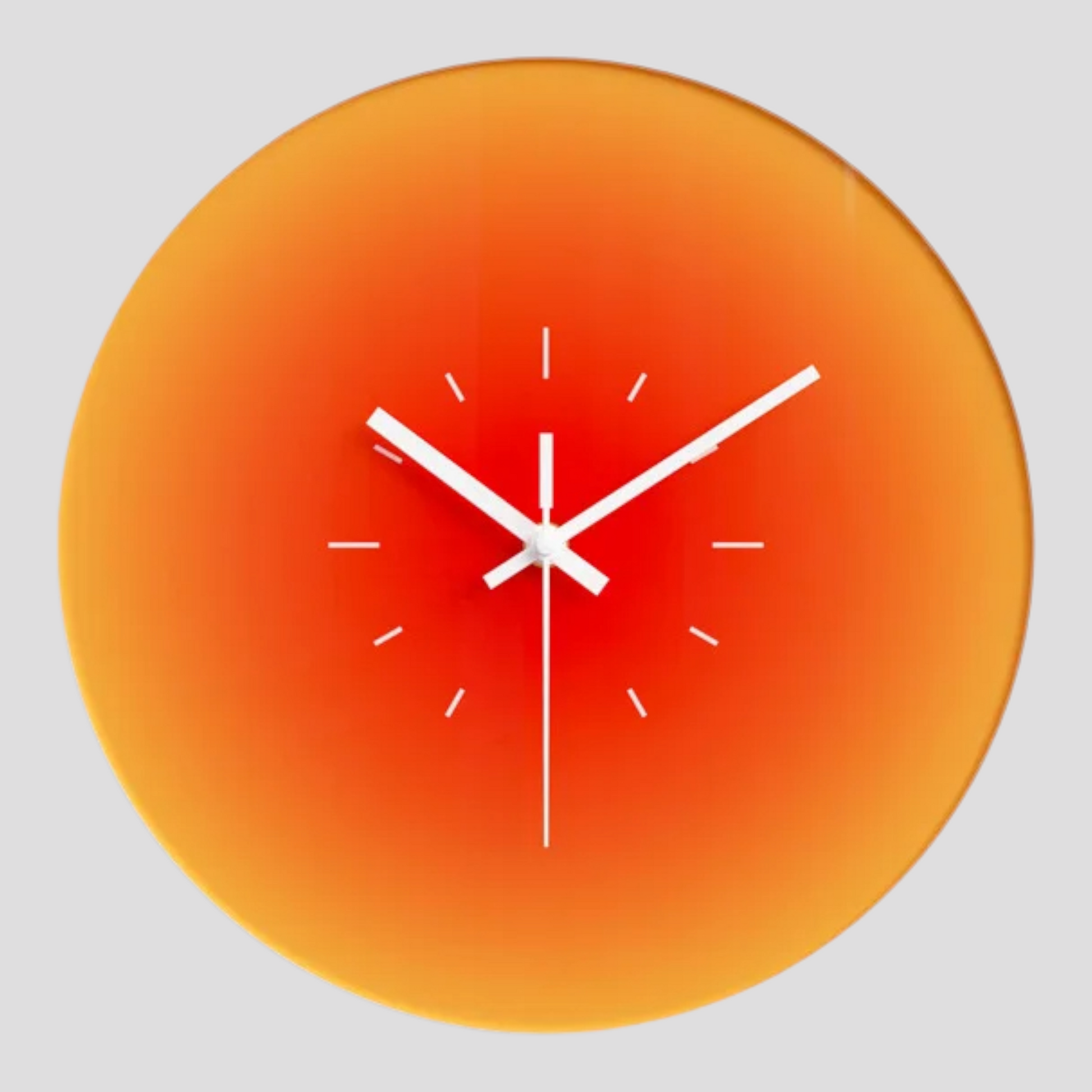 Horloge Murale Élégante en Verre – Design Moderne