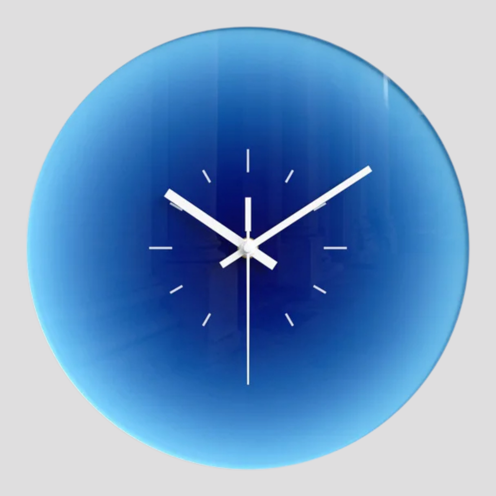 Horloge Murale Élégante en Verre – Design Moderne