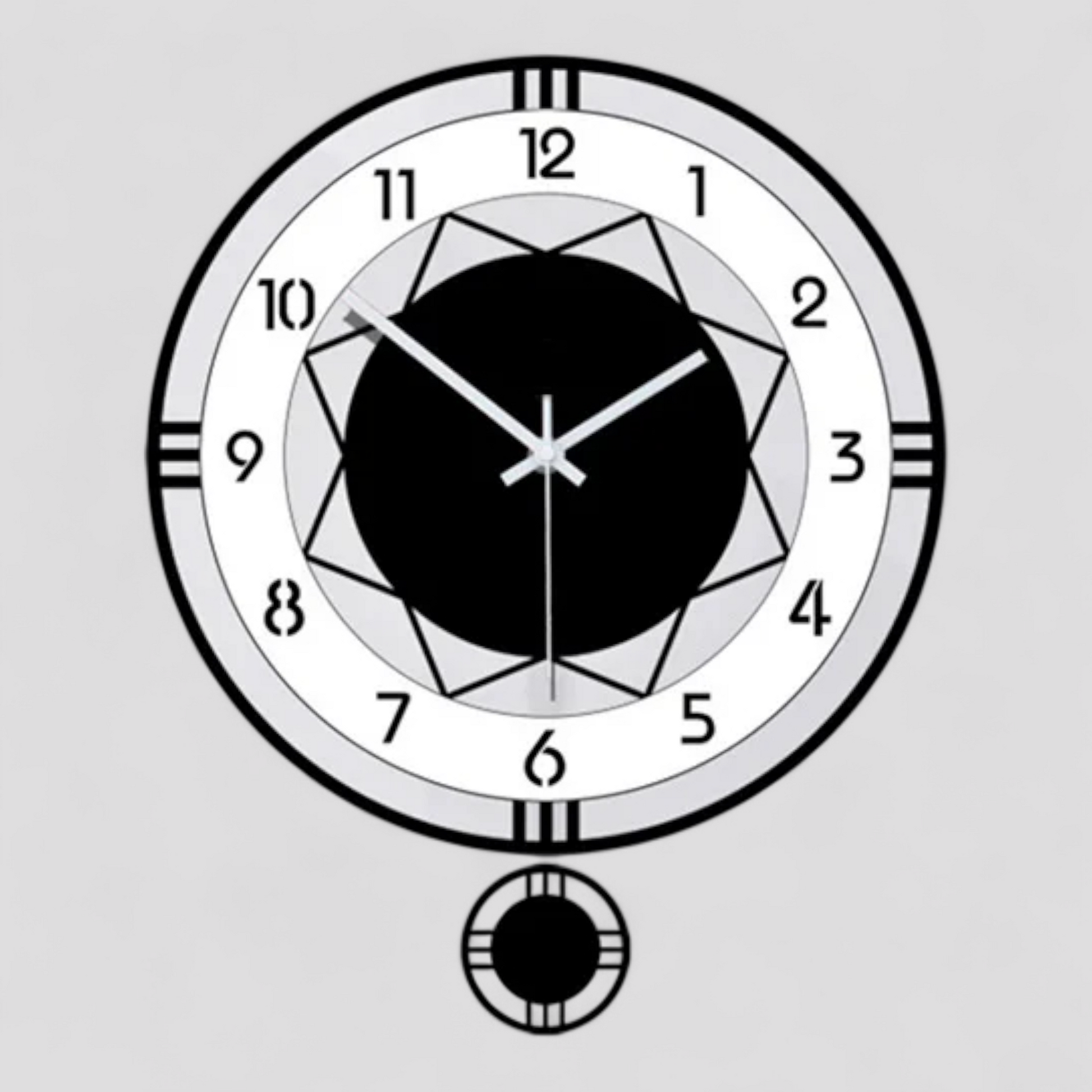 Horloge Murale Design Minimaliste Élégante