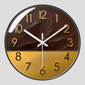 Reloj de Pared Diseño Moderno Silencioso de Vidrio
