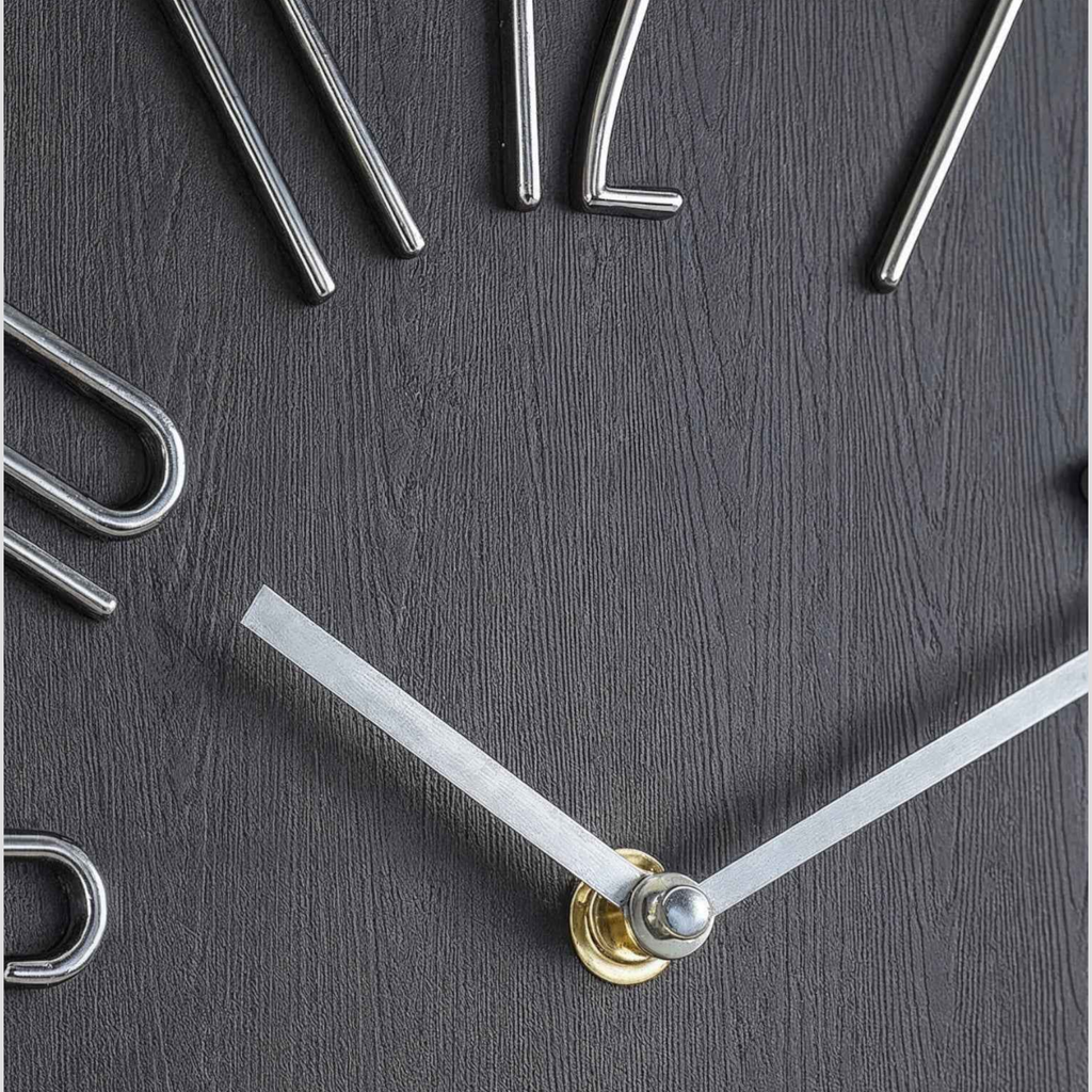 Horloge Murale Silencieuse – Design Nordique, 30 cm