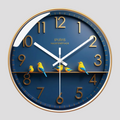 Reloj de Pared Silencioso de Vidrio Diseño Moderno para Salón/Cocina