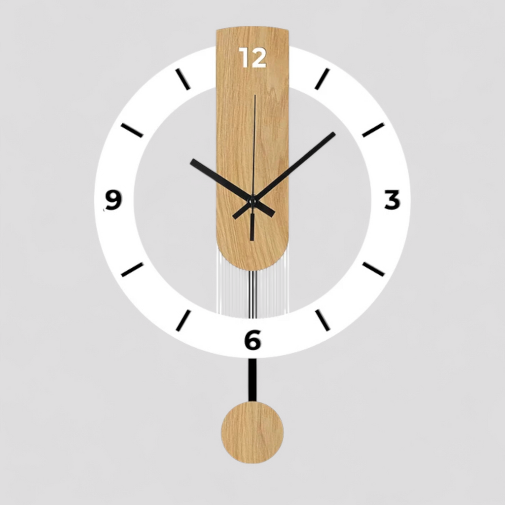 Horloge Murale Design Silencieuse en Acrylique