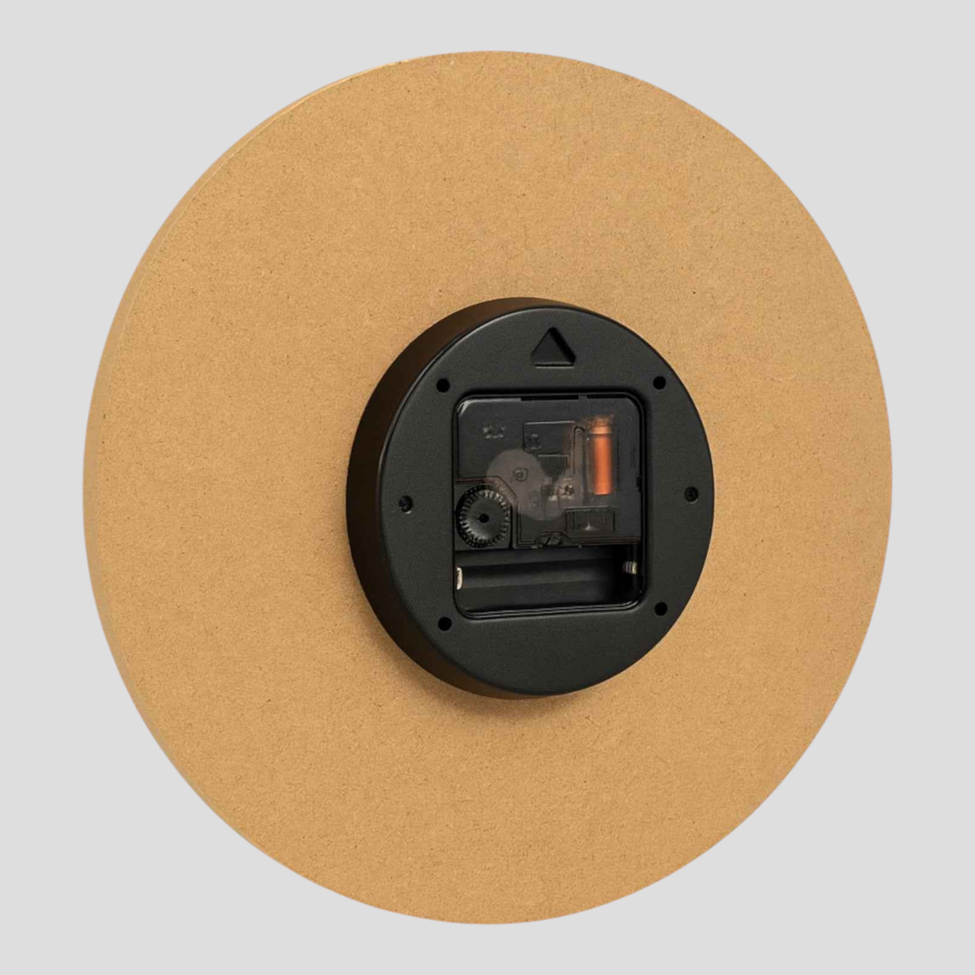 Horloge Murale en Bois Ronde – Style Vintage