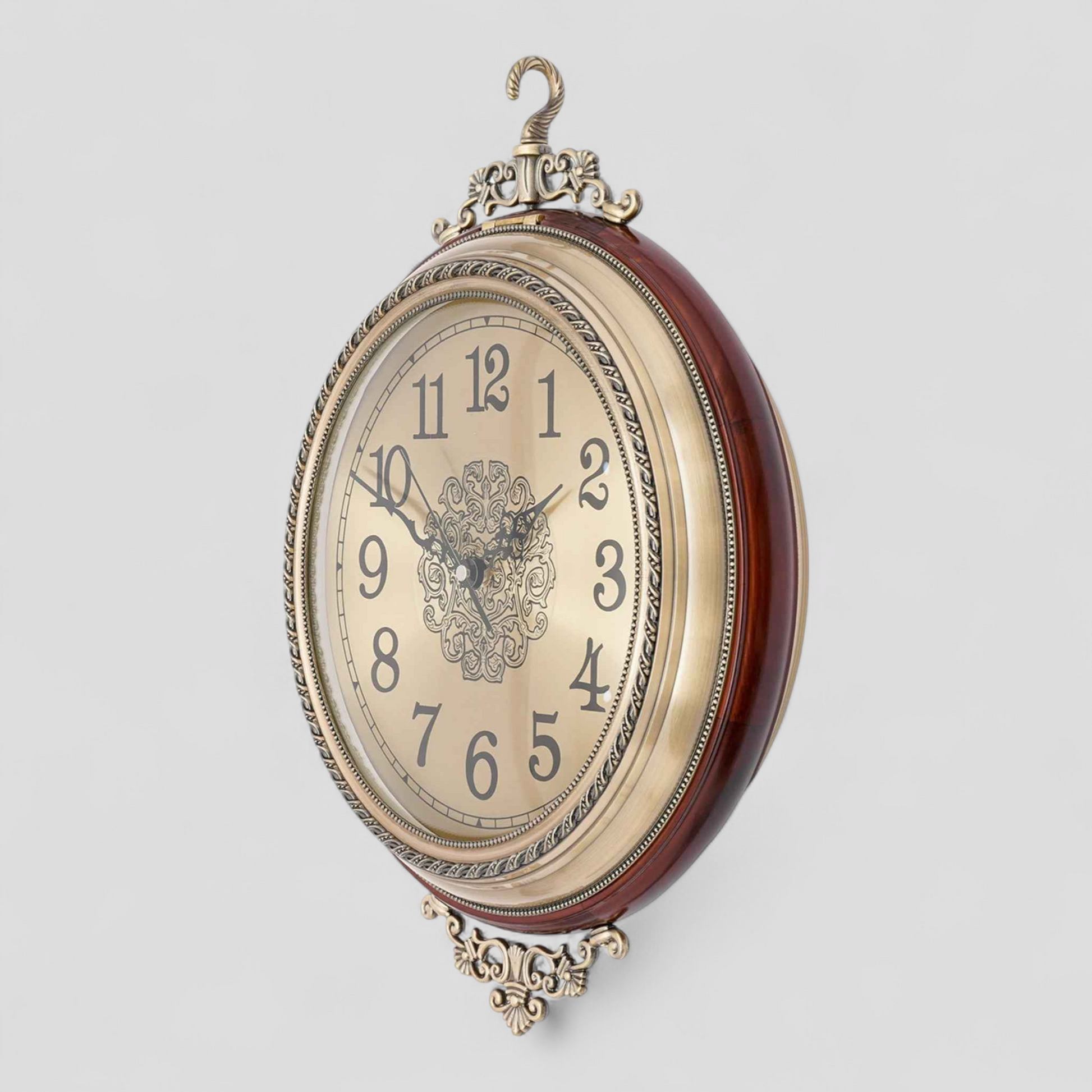 Horloge Murale à Double Face – Style Vintage Élégant