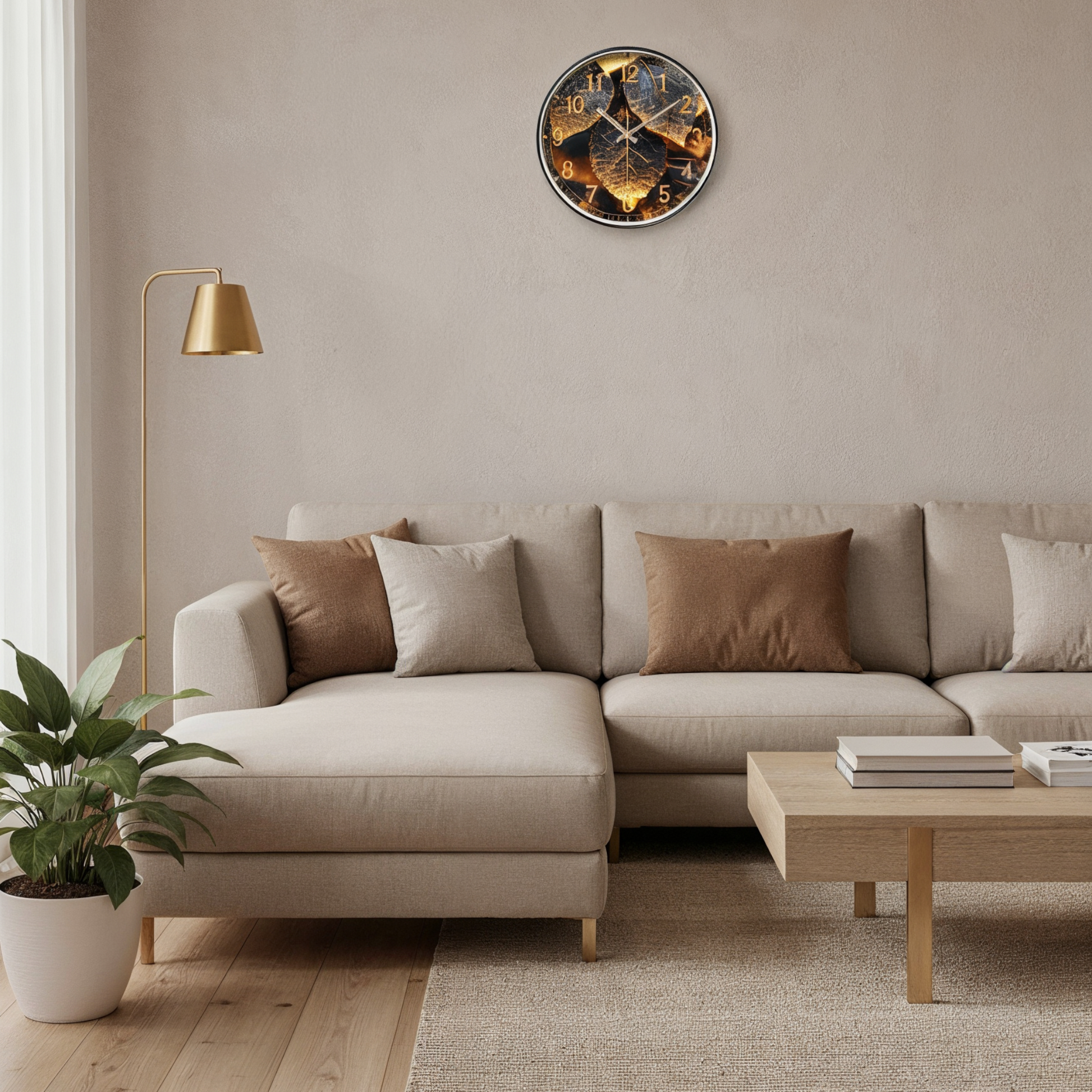 Horloge Murale – Style Vintage Élégant