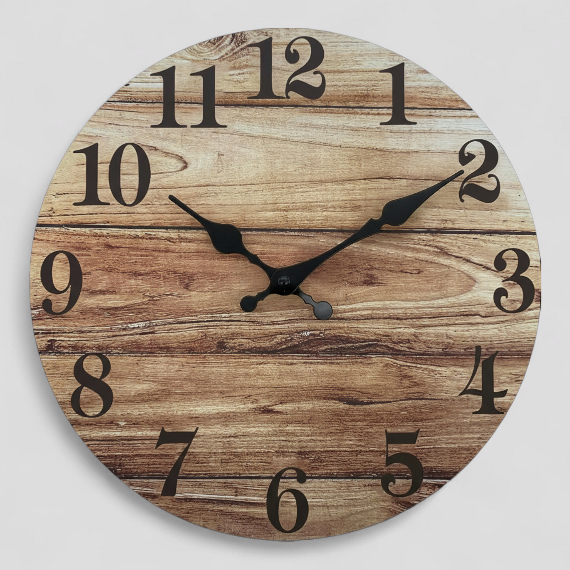 Horloge Murale Vintage en Bois Élégante