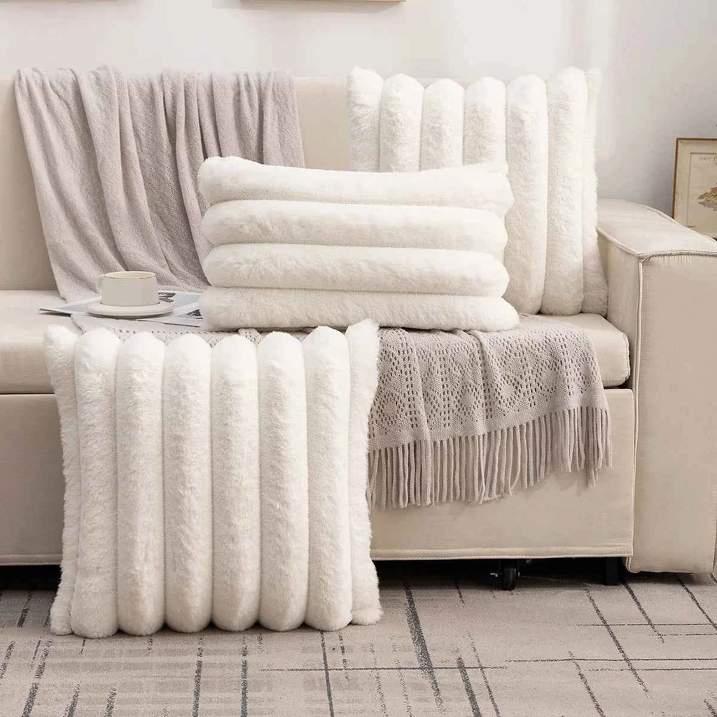 Housse de Coussin Élégante en Velours
