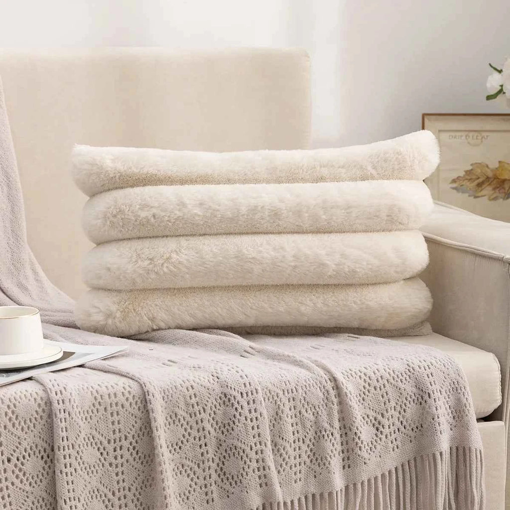 Housse de Coussin Élégante en Velours