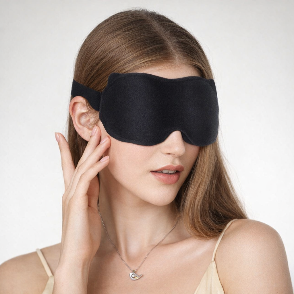Masque de Sommeil 3D Confortable Ajustable
