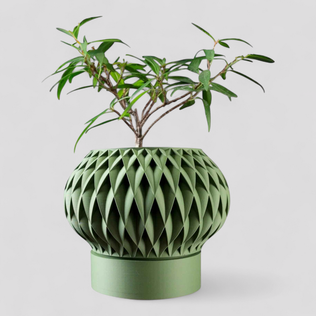 Jardinière au Design 3D Contemporain