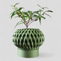 Pflanzgefäß mit zeitgenössischem 3D-Design Blumentöpfe