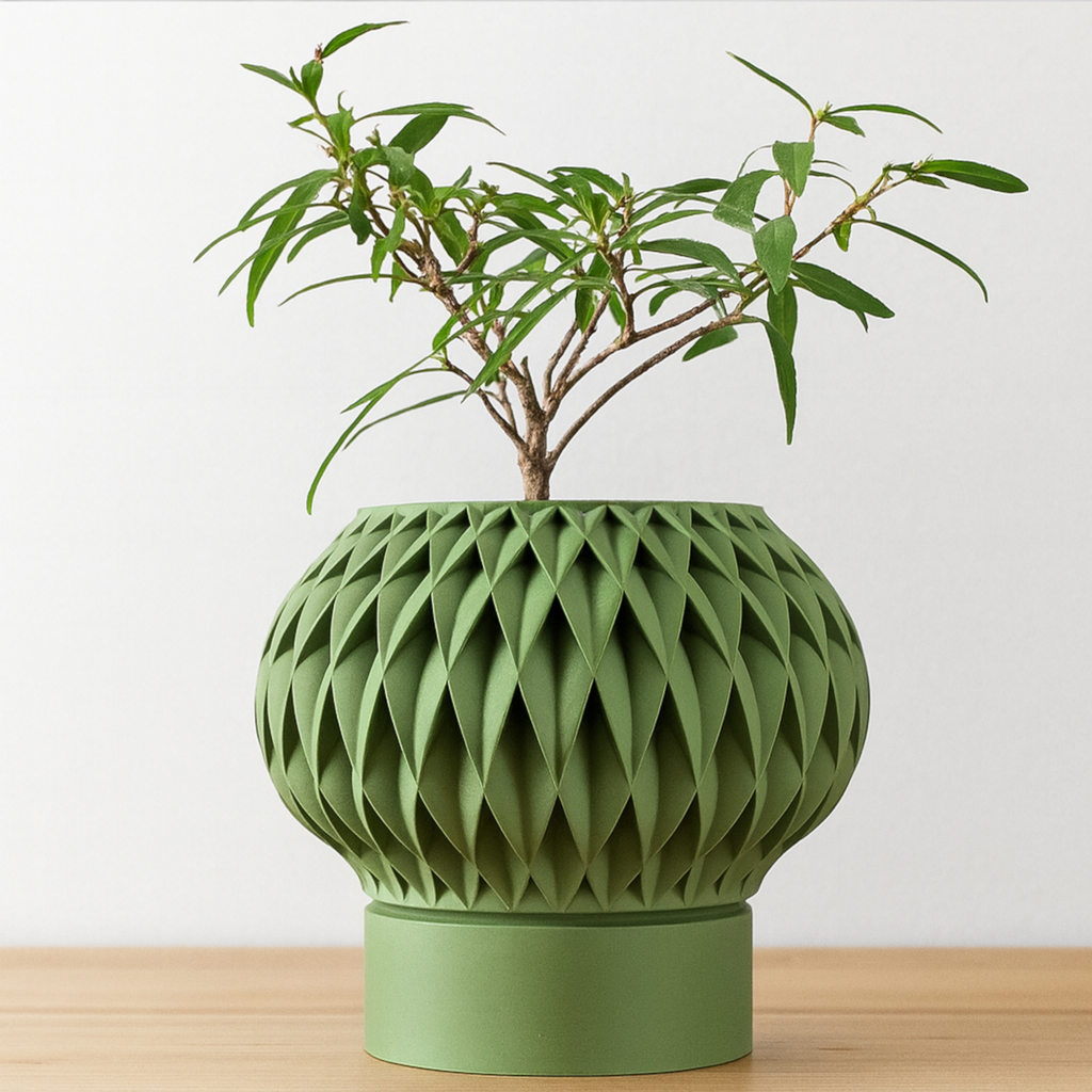 Jardinière au Design 3D Contemporain