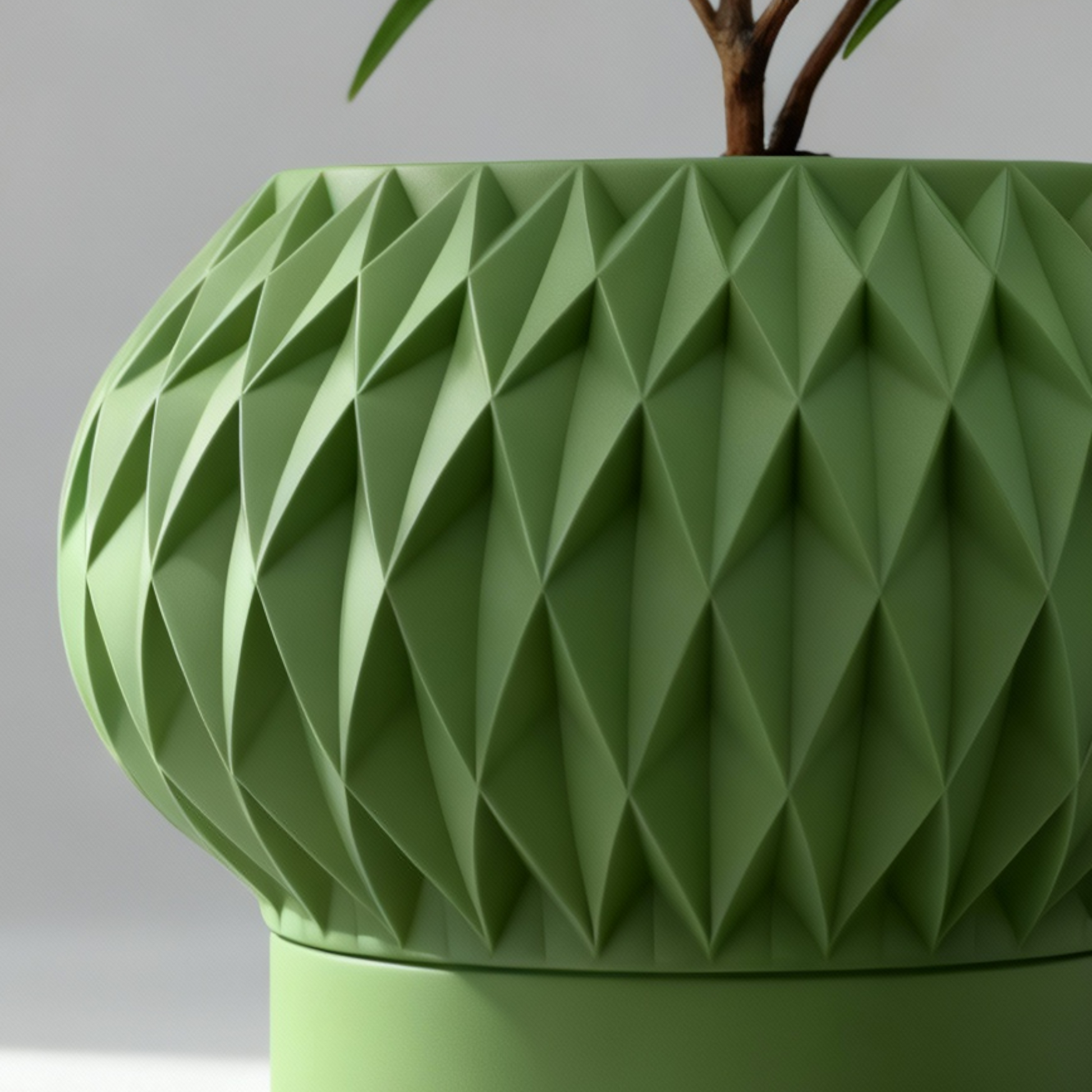 Jardinière au Design 3D Contemporain