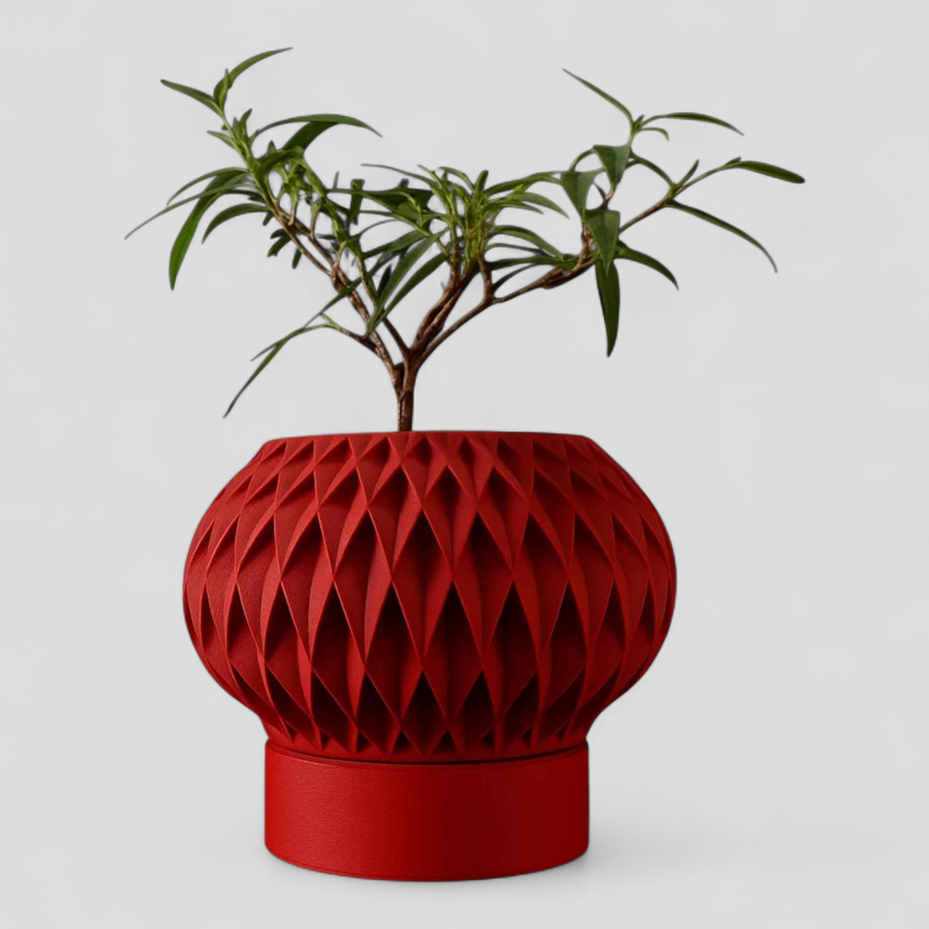 Jardinière au Design 3D Contemporain