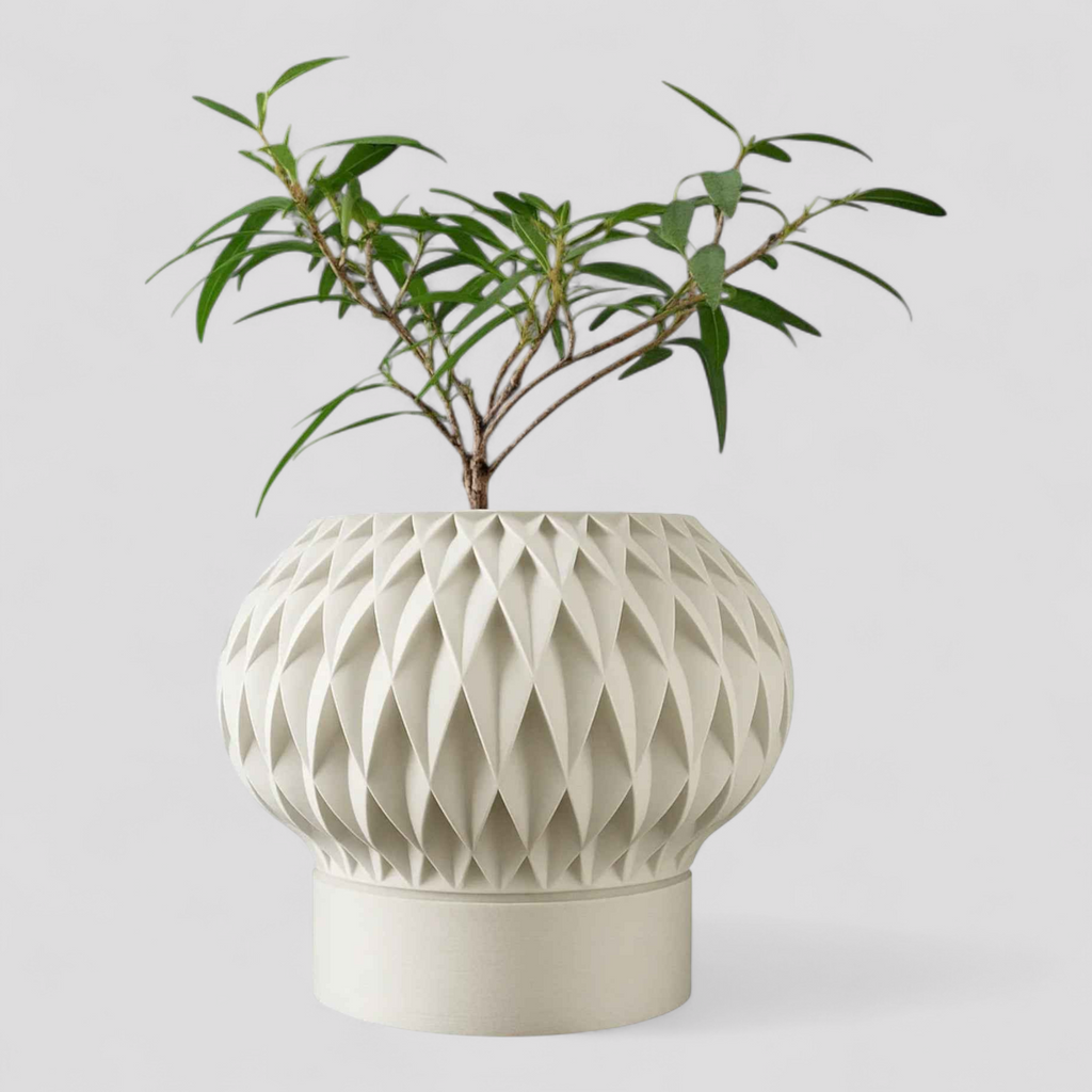 Jardinière au Design 3D Contemporain