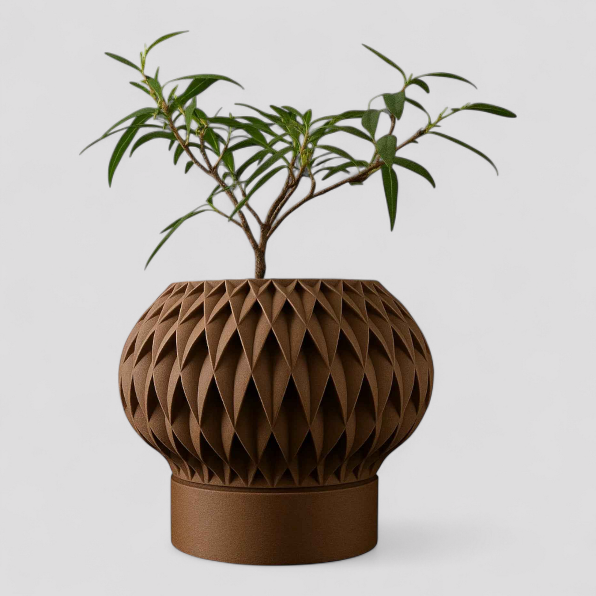 Jardinière au Design 3D Contemporain