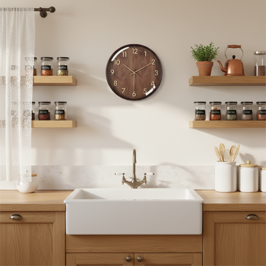 Watch Murale en Bois – Style Nordique