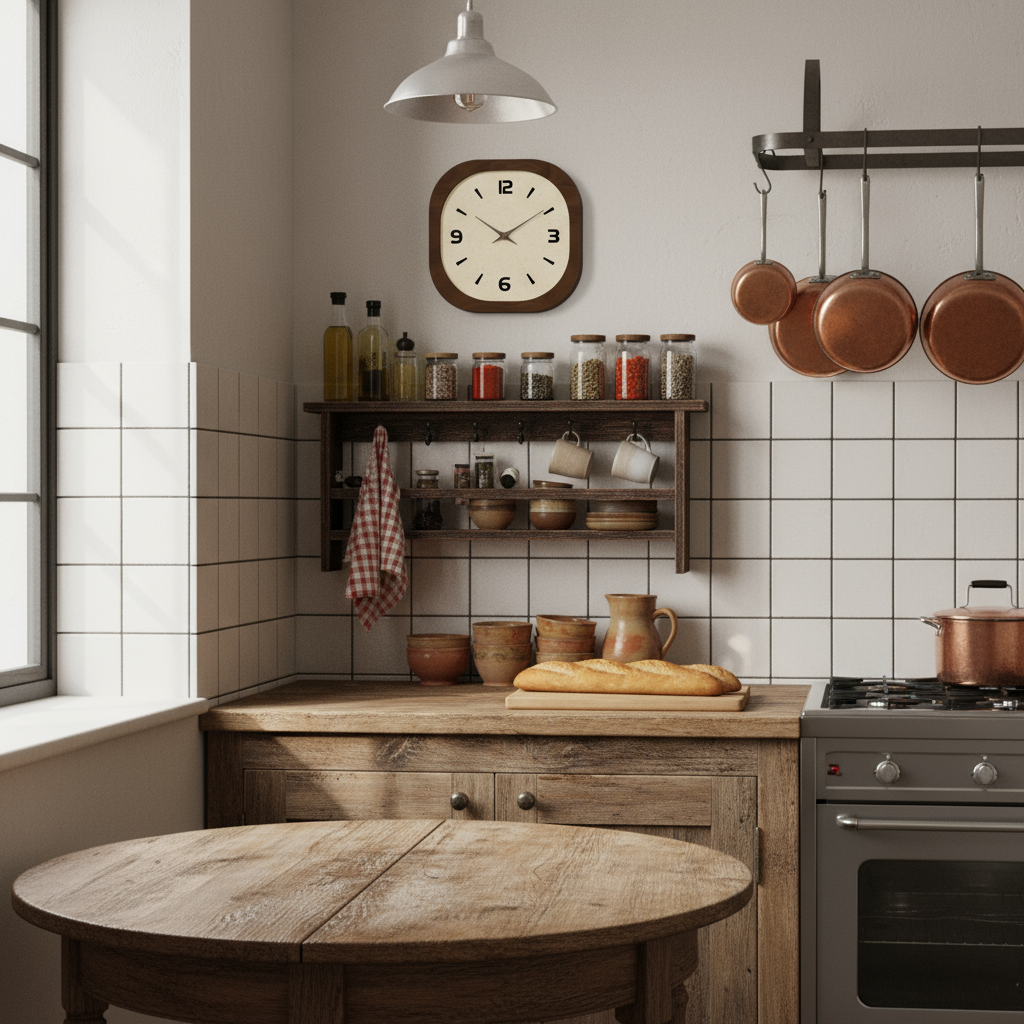 Watch Murale and Bois Style Vintage