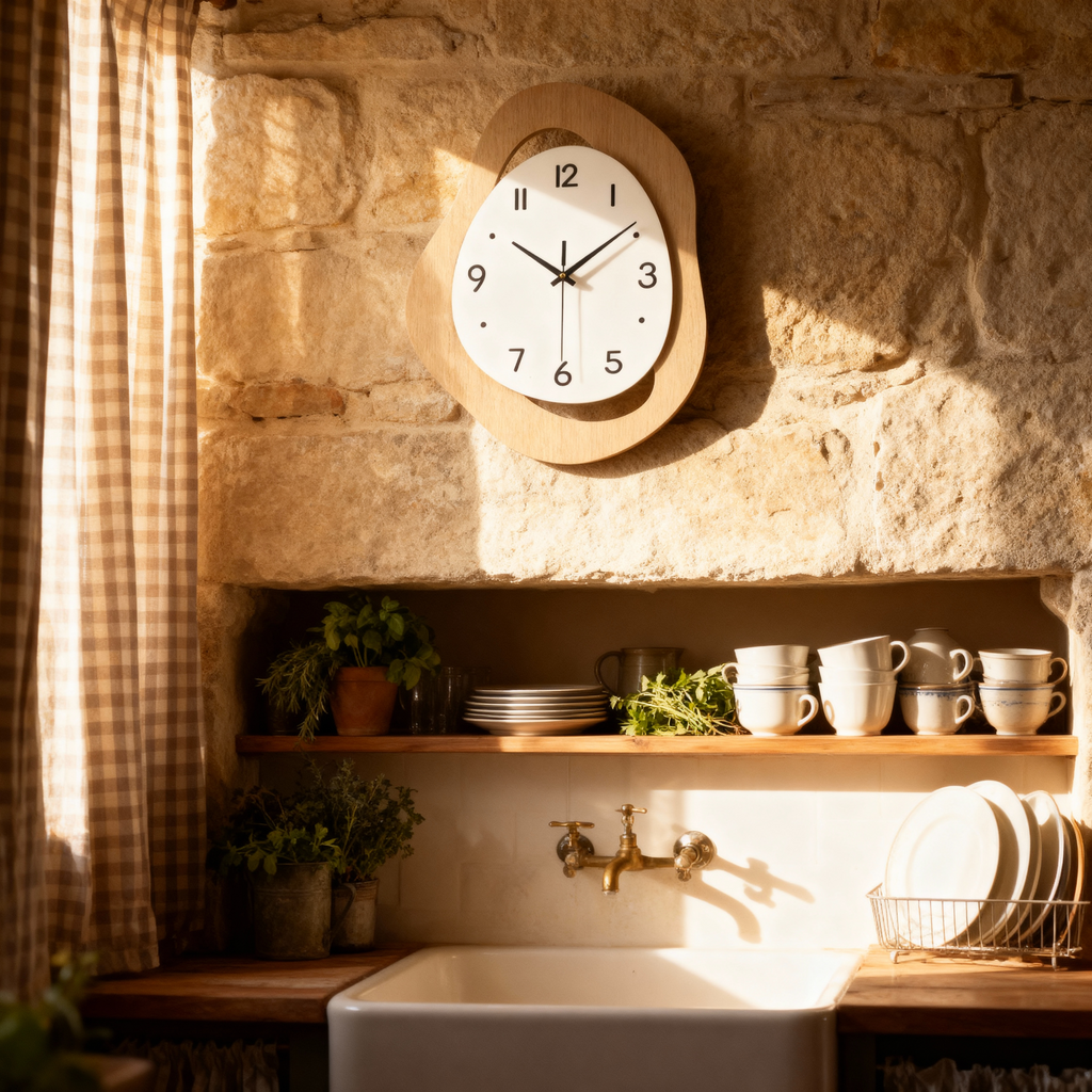 Horloge Murale Décorative Moderne – Design Élégant pour Salon ou Bureau