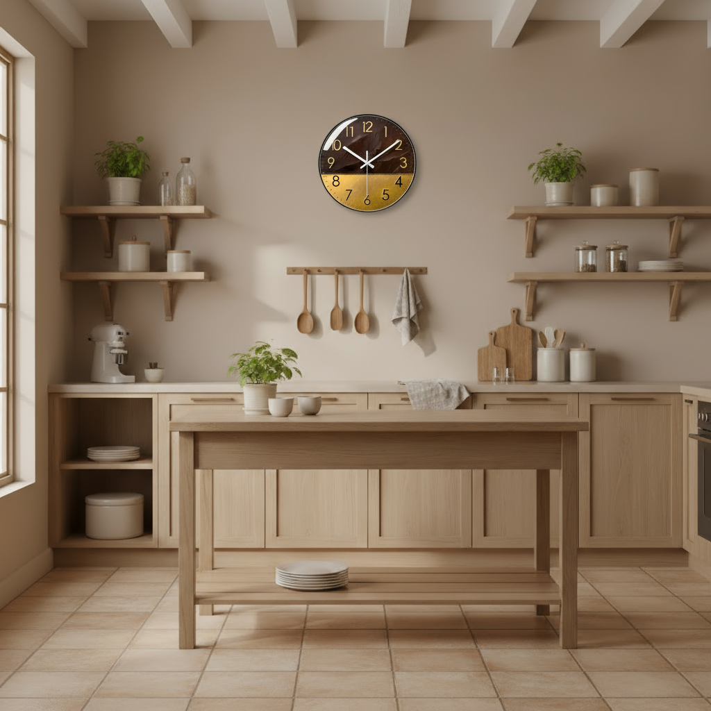 Horloge Murale Design Moderne Silencieuse