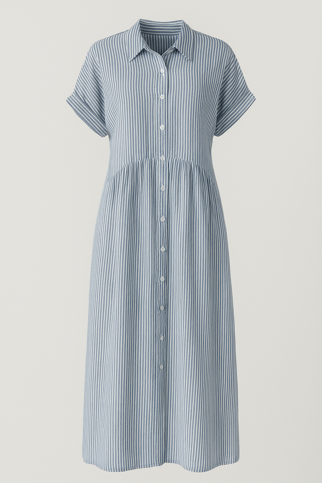 Schickes Midikleid für Damen mit praktischen Taschen