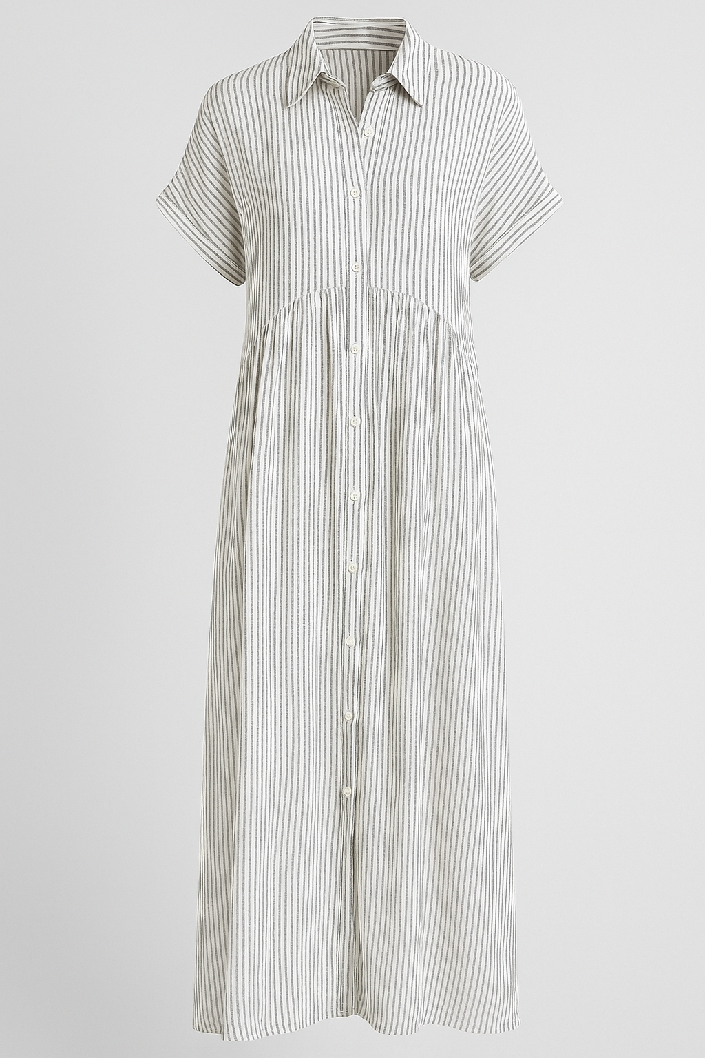 Robe Midi Élégante pour Femme avec Poches