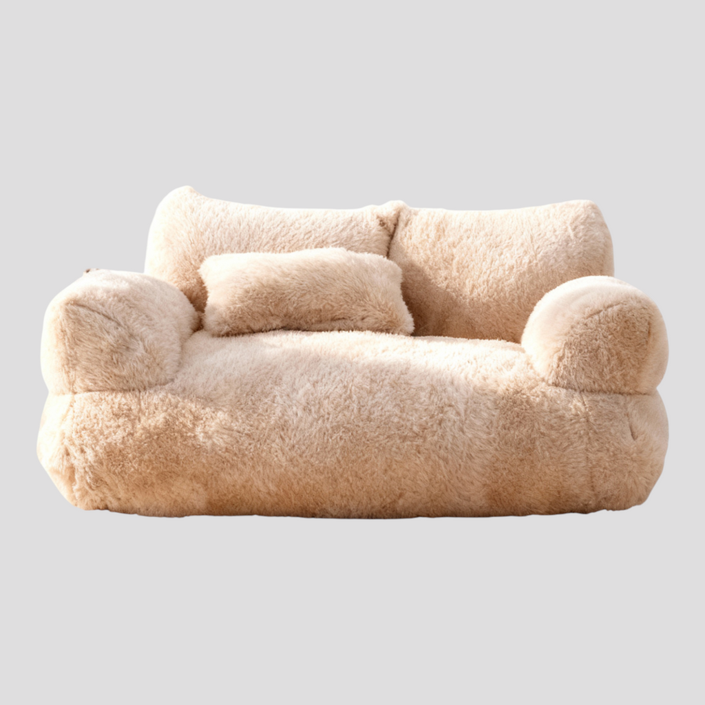 Lit Pour Chien Douillet avec Coussin Inclus