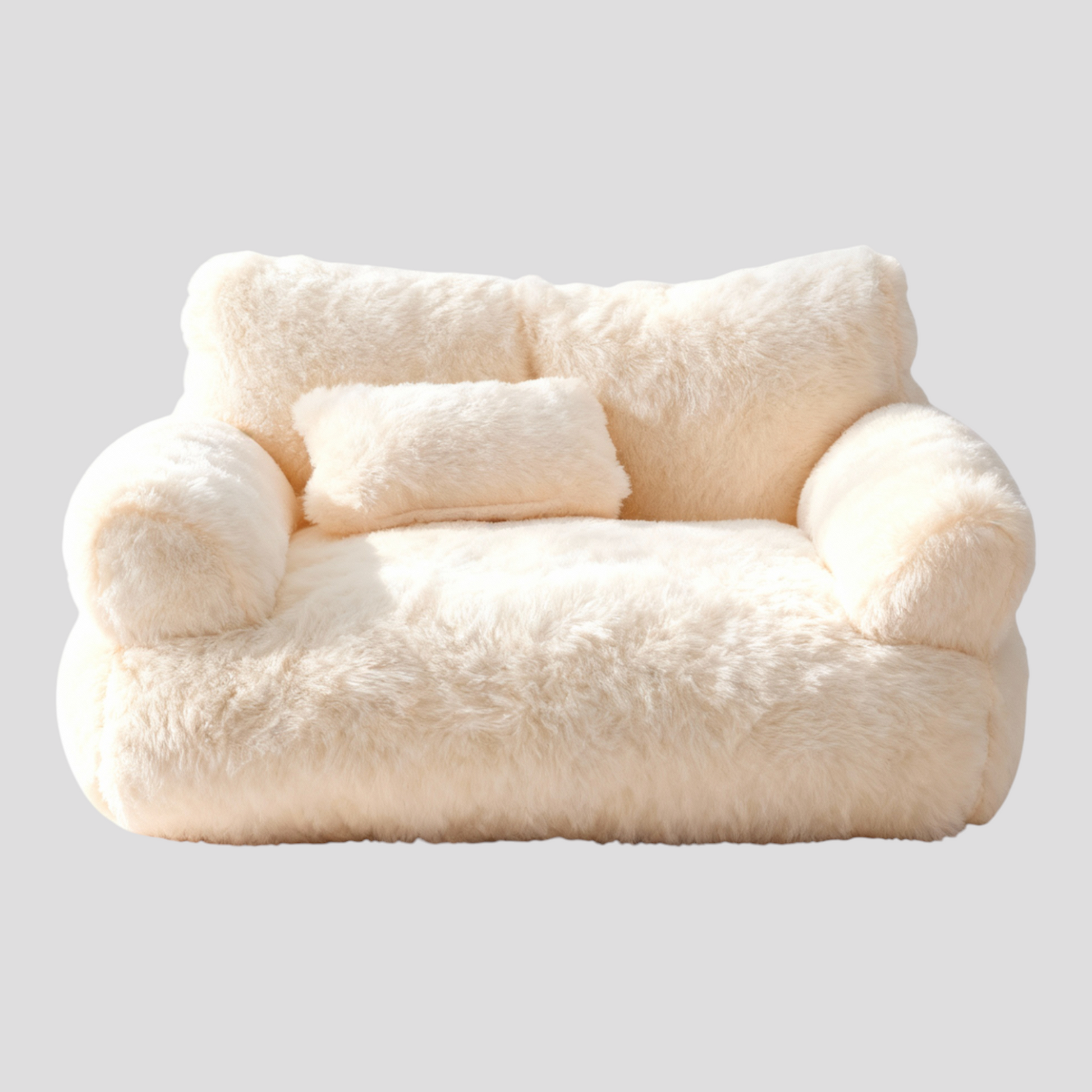 Lit Pour Chien Douillet avec Coussin Inclus