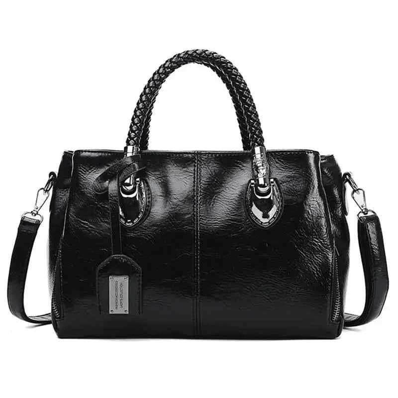 LuxeLeather™ Leren tas met grote inhoud
