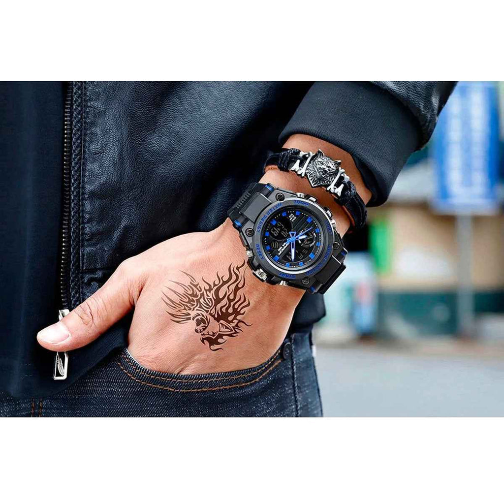 TitanGuard | Montre militaire ultime pour homme avec des fonctionnalités polyvalentes