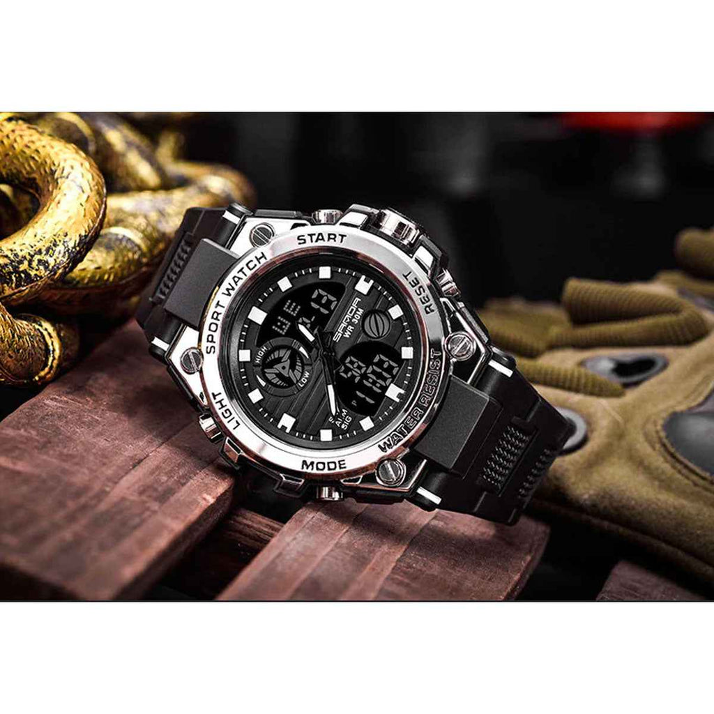 TitanGuard | Montre militaire ultime pour homme avec des fonctionnalités polyvalentes