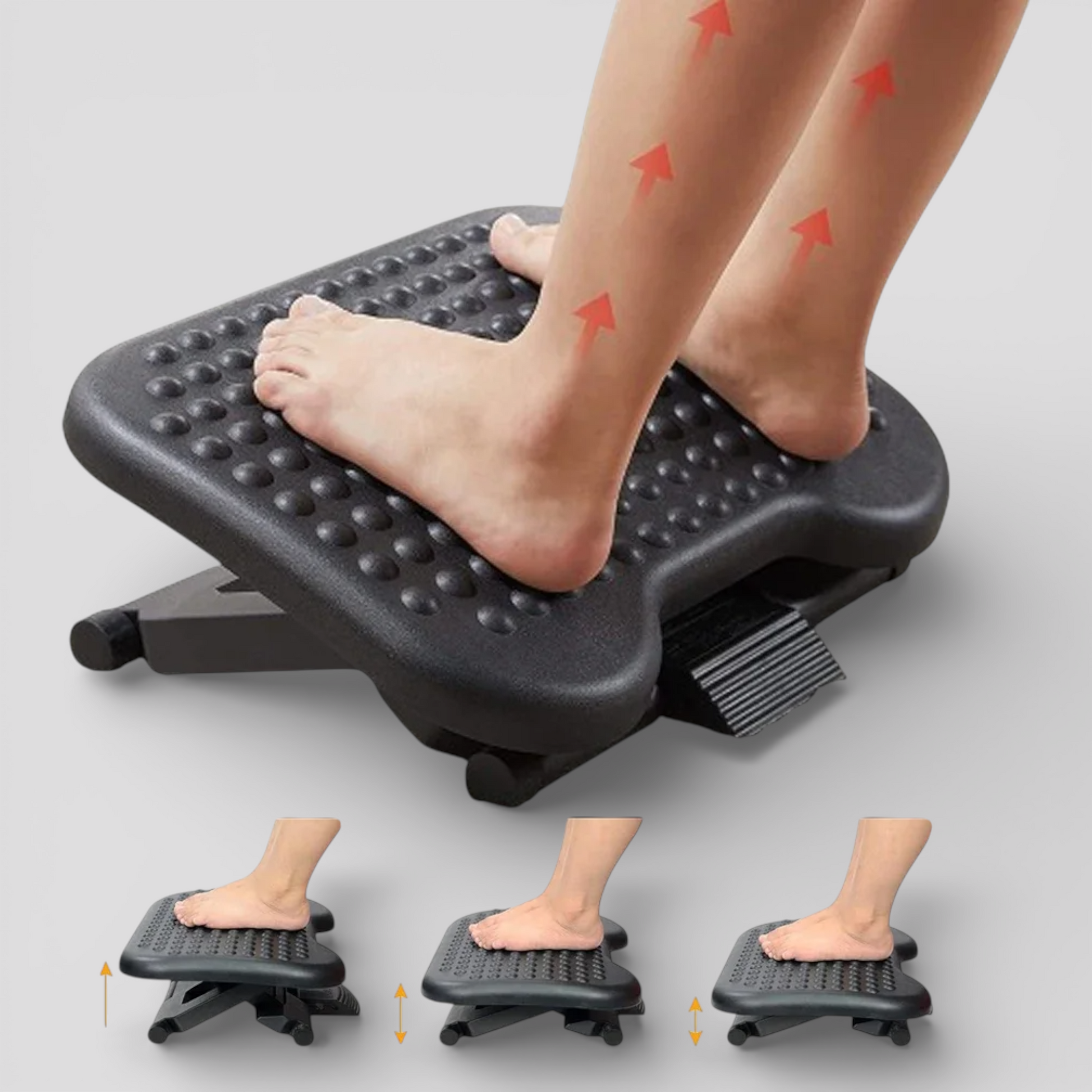 Repose Pieds Ergonomique Ajustable Bureau
