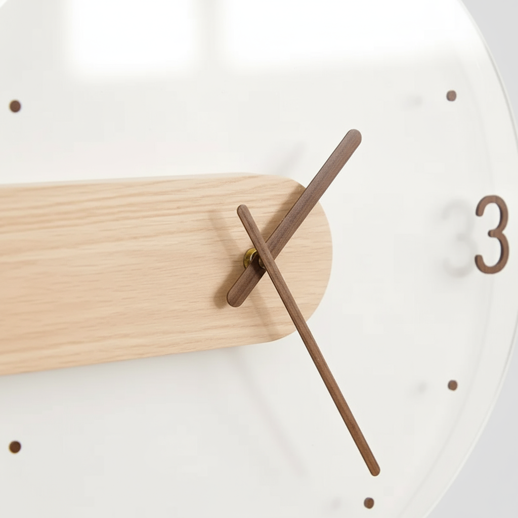 Watch Murale en Verre Acrylique – Style Moderne et Élégant