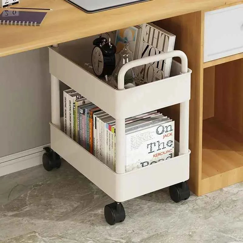Chariot à livres sur roues pour un rangement facile et une organisation efficace des livres - Dalton