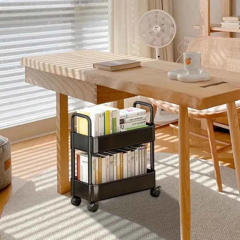Chariot à livres sur roues pour un rangement facile et une organisation efficace des livres - Dalton