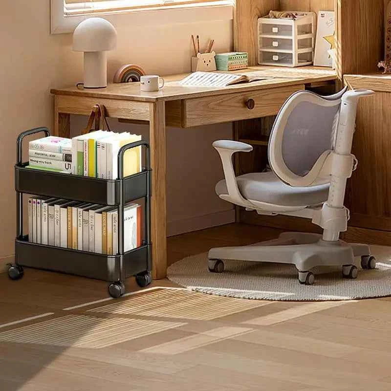 Chariot à livres sur roues pour un rangement facile et une organisation efficace des livres - Dalton