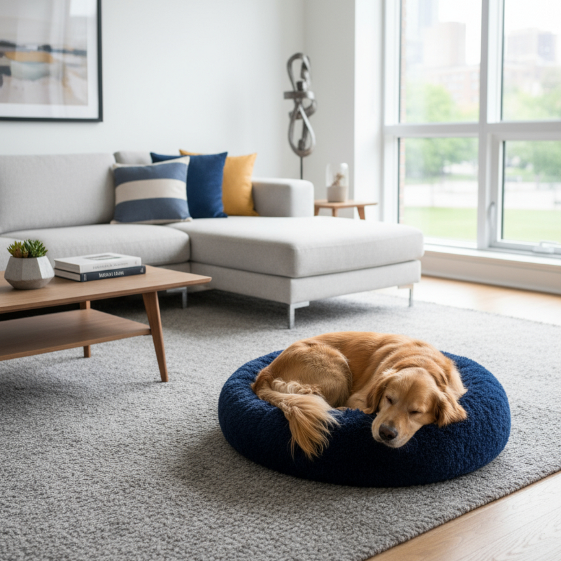 Lit Nid Douillet pour Chats et Petits Chiens