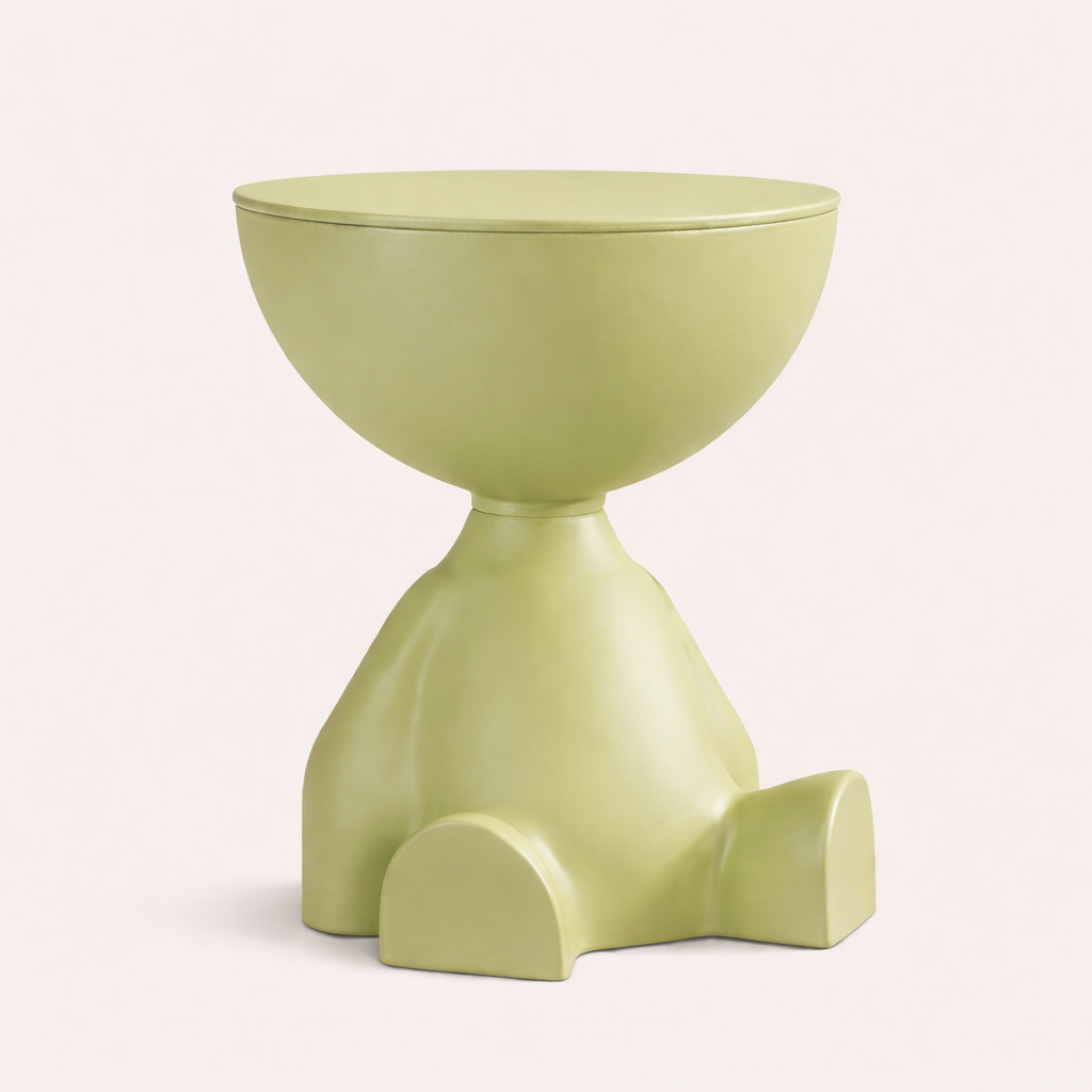 Schwarzer multifunktionaler Beistelltisch Deko-Accessoire