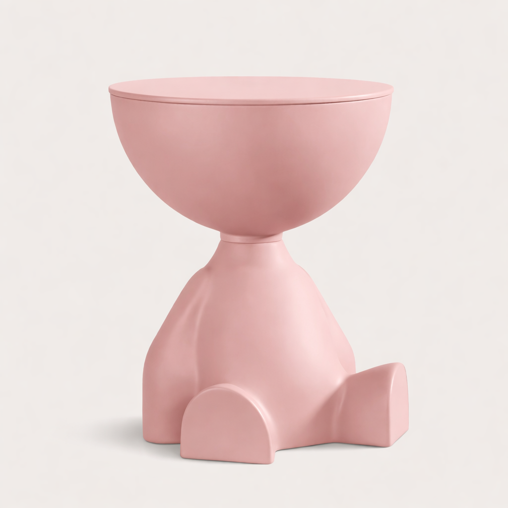 Schwarzer multifunktionaler Beistelltisch Deko-Accessoire