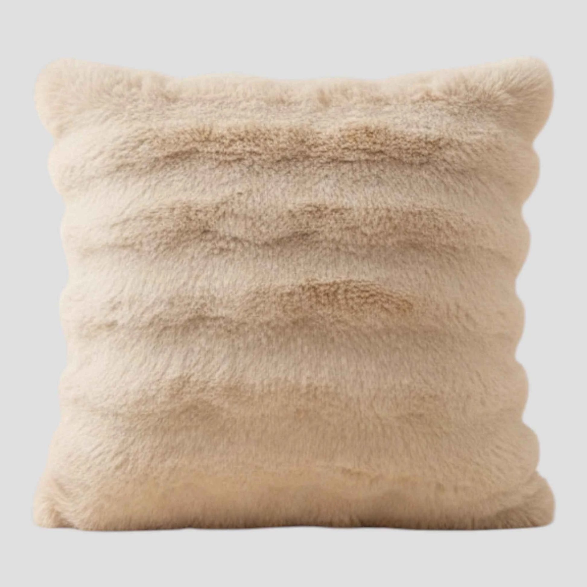 Housse de Coussin en Velours à Motif Bulle Uni