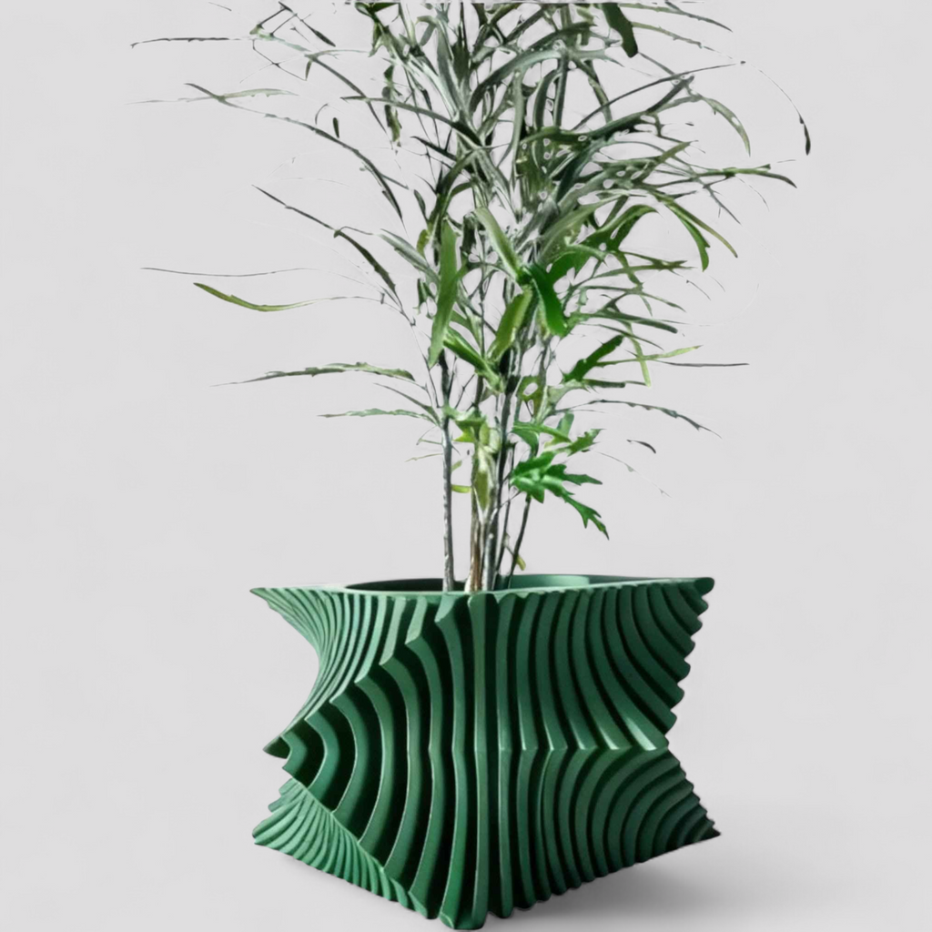 Pot de Fleur d’Intérieur au Design Bionique Moderne