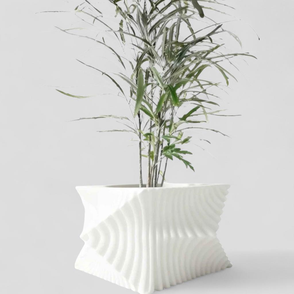 Pot de Fleur d’Intérieur au Design Bionique Moderne