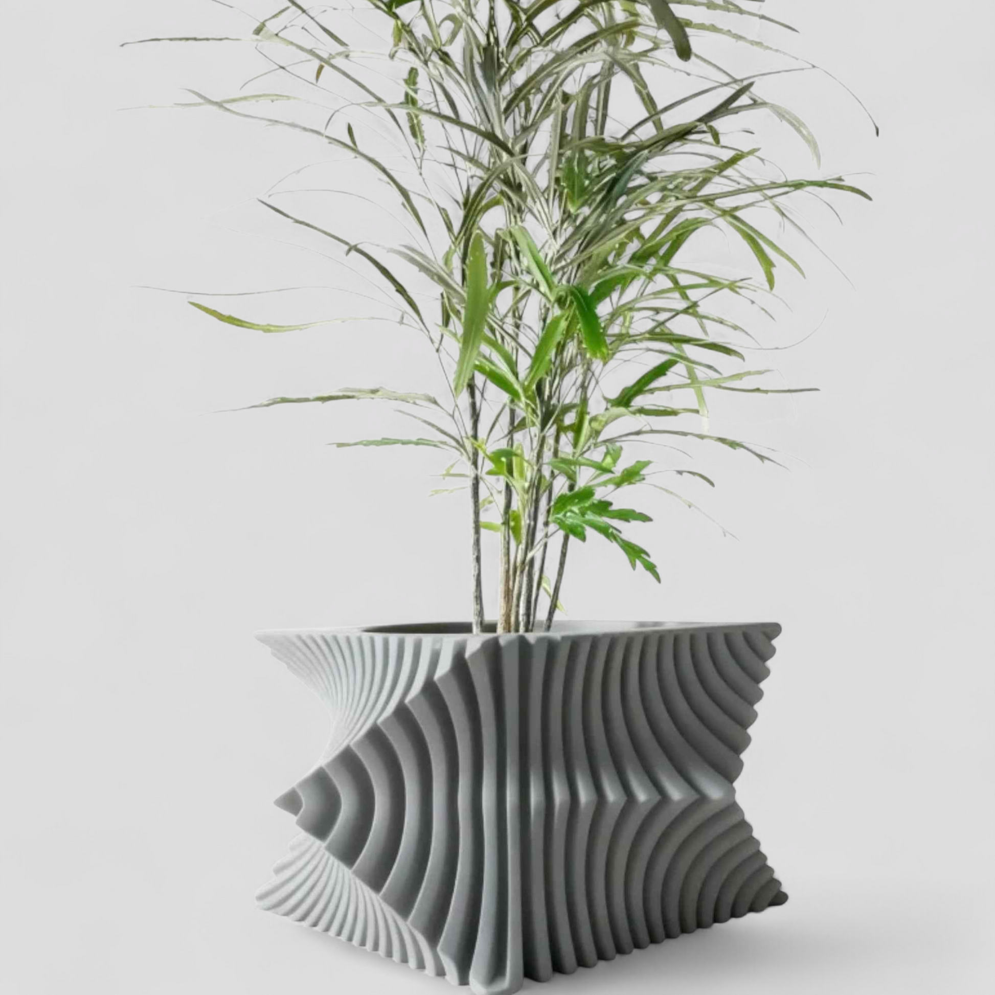 Pot de Fleur d’Intérieur au Design Bionique Moderne