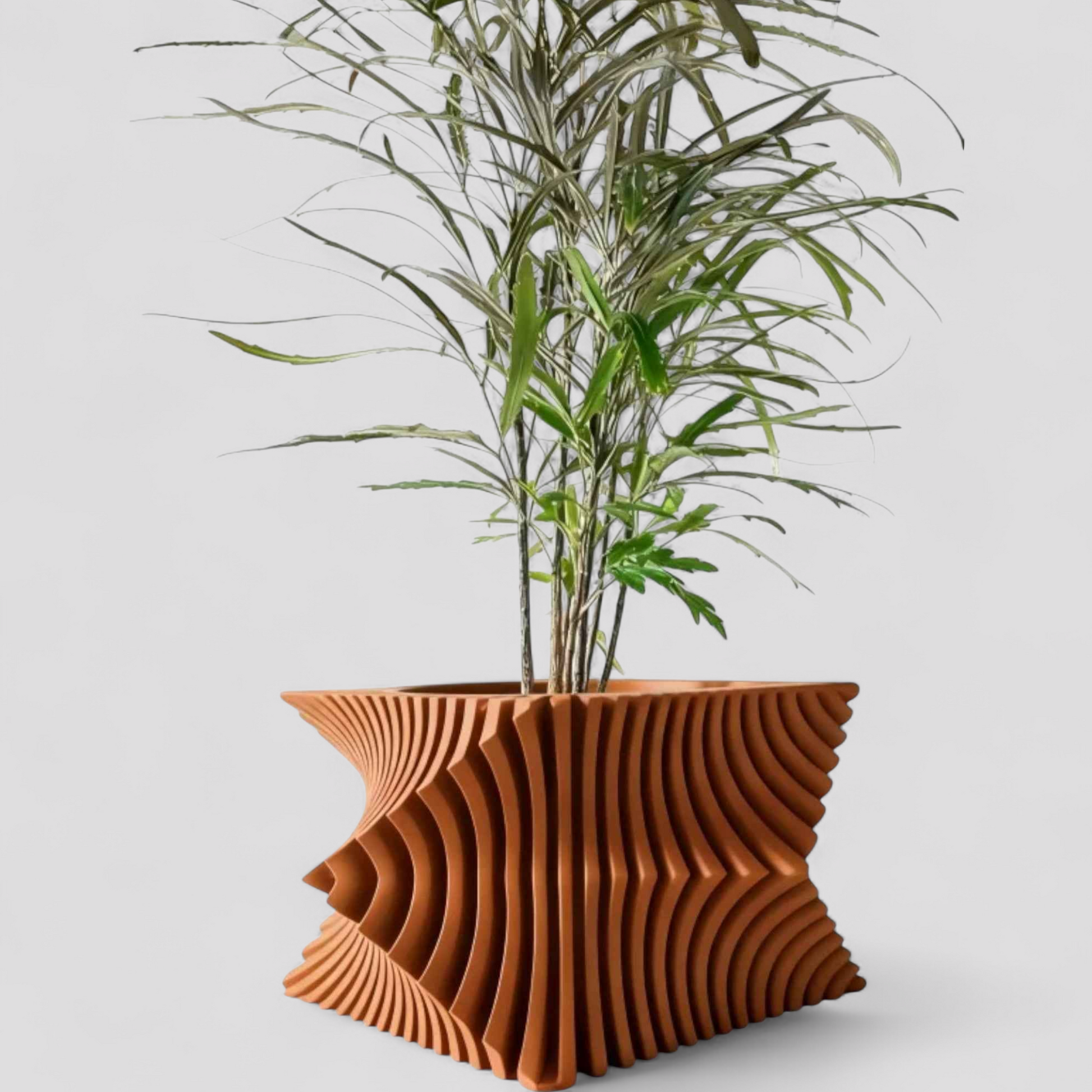 Pot de Fleur d’Intérieur au Design Bionique Moderne