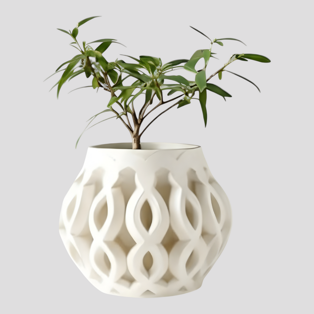 Pot de Fleur en PLA Écologique au Design Moderne