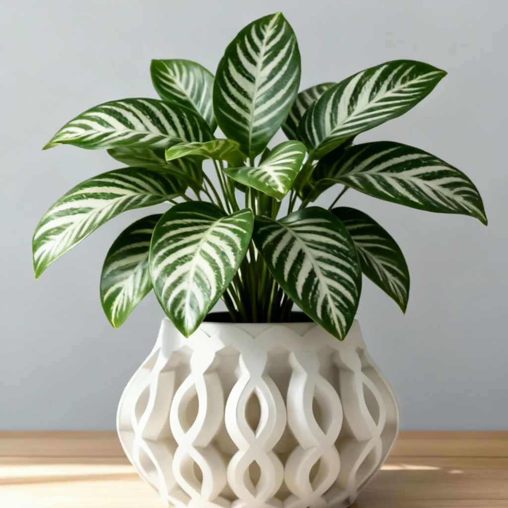 Pot de Fleur en PLA Écologique au Design Moderne